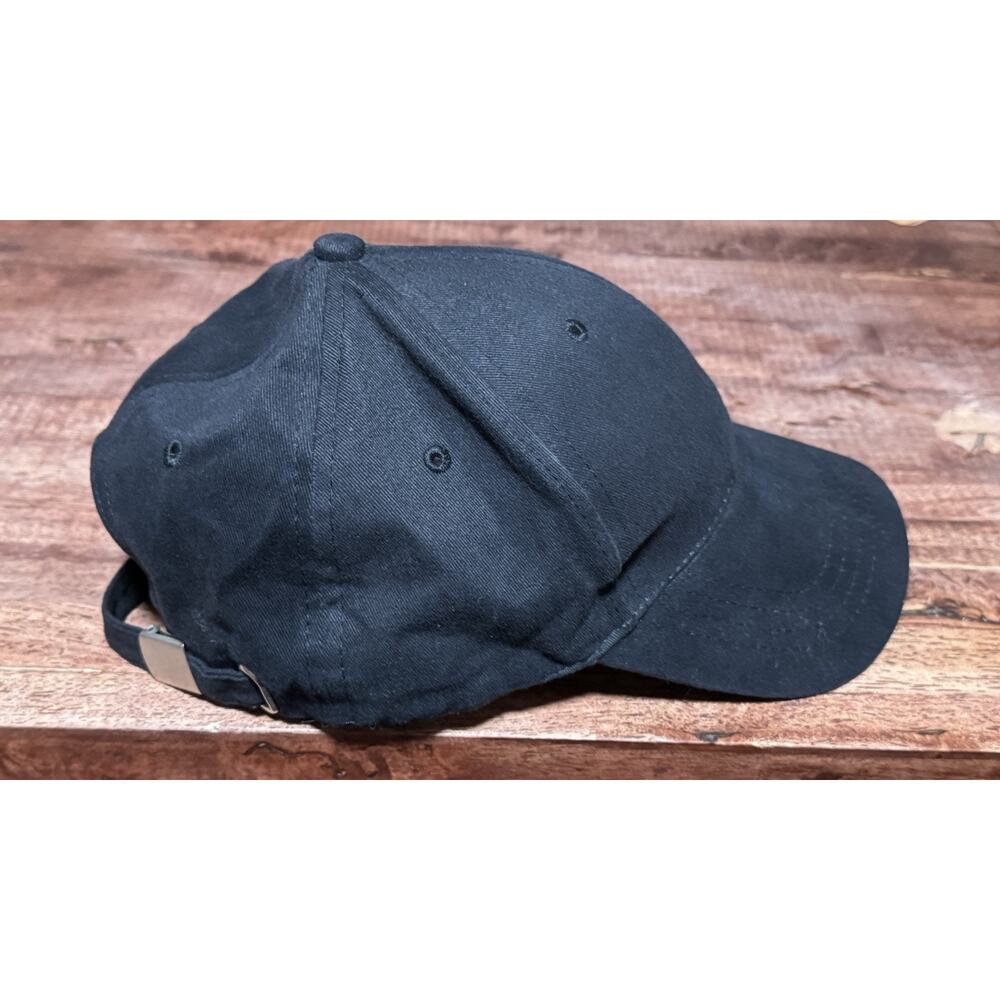 Ray Ban Adjustable Black Hat With Red Lettering - Picture 4 of 6